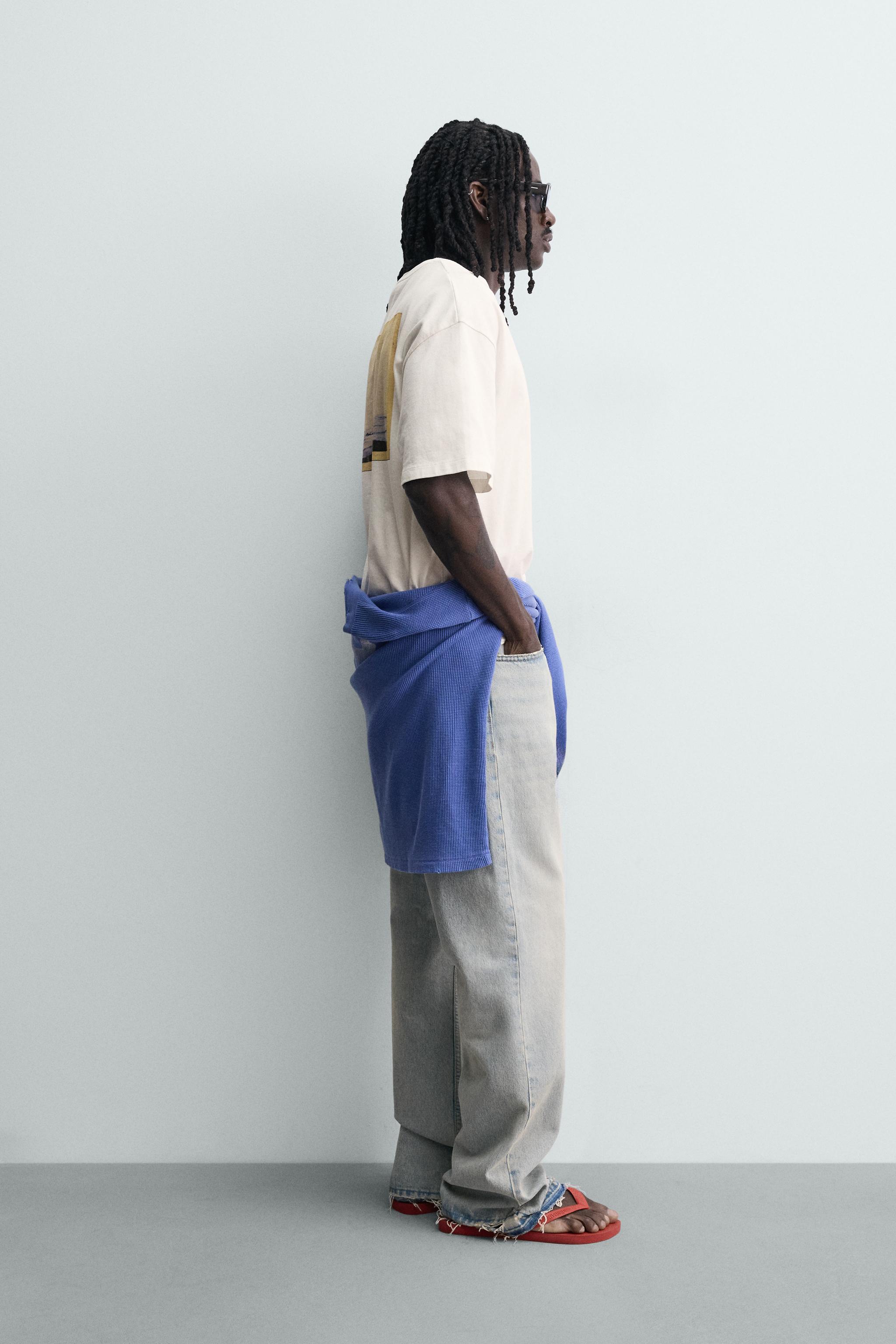 PUKAS SURF X ZARA PHOTOGRAPHIC PRINT T-SHIRT